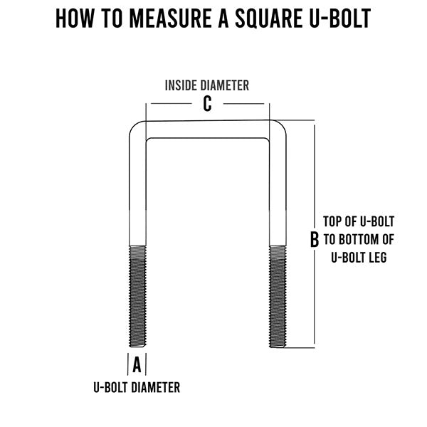 Spring Works Auto in Santa Rosa, Ca shows you how to measure a square u-bolt